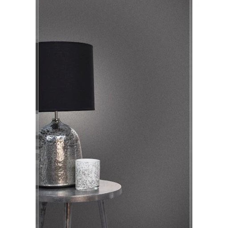 FD42566 PLATINUM PLAIN DARK GREY VINYL WALLPAPER AAA Decorating